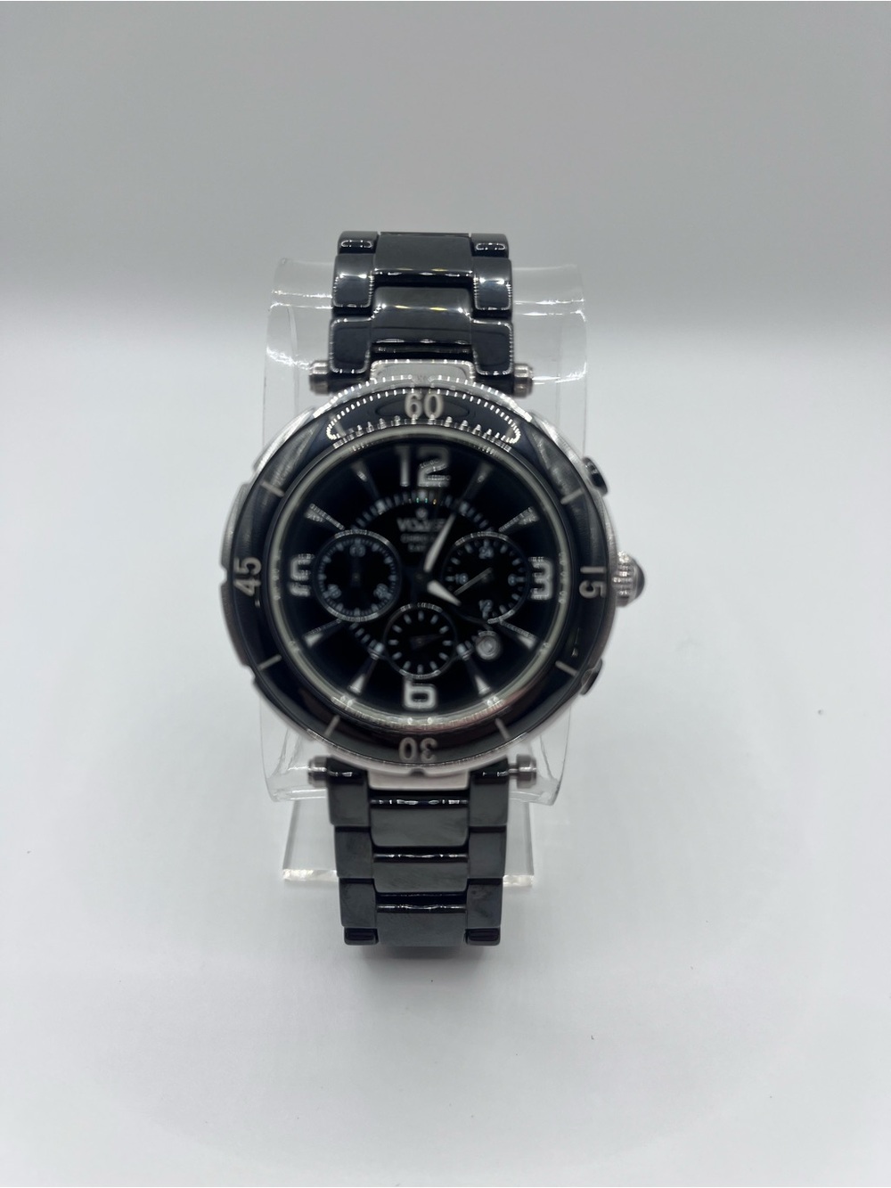 Visageo black Women's Ceramic Bracelet Watch
